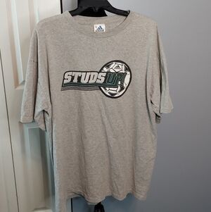 Adidas Soccer Studs Up Short Sleeve Shirt Mens Size XL